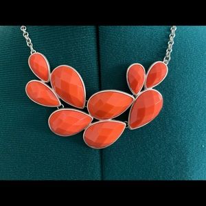 Orange Statement Necklace